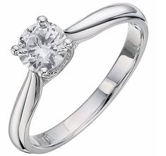 H Samuel diamond ring